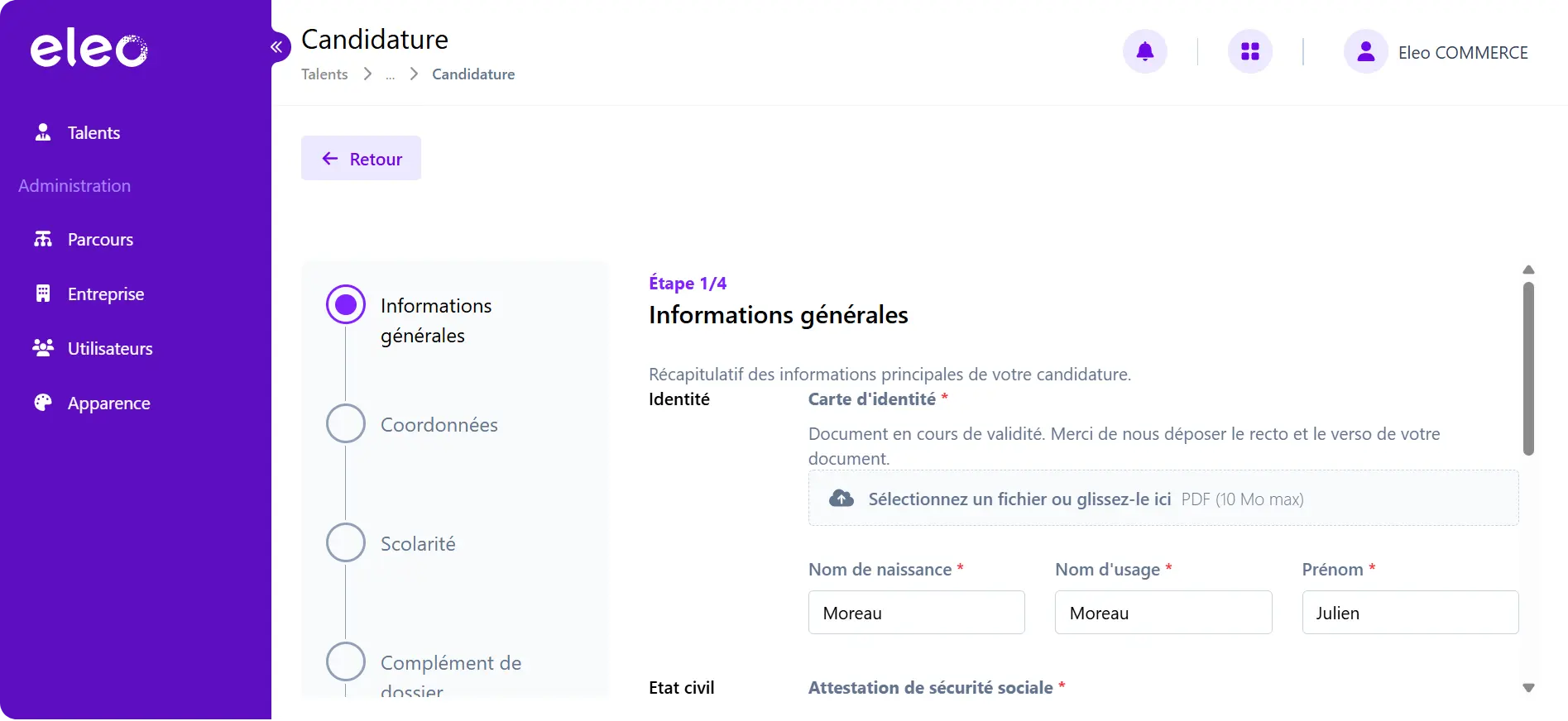 Onboarding Expérience fluide Onboarding Expérience fluide
