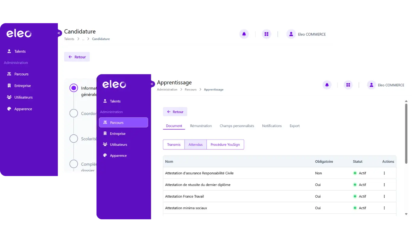 onboarding Automatisation des documents et signatures